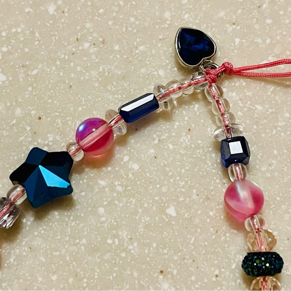 Phone String! Pink and blue hearts 💕 and stars ⭐️! - Picture 9 of 9